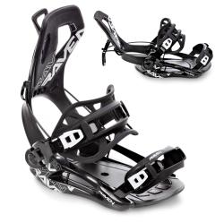Raven Fastec FT360 black snowboardové vázání Raven Fastec FT360 black snowboardové vázání
