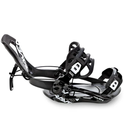 Raven Fastec FT360 black snowboardové vázání + sleva 200,- na příslušenství