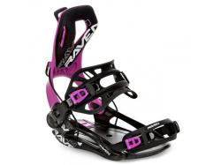 Raven Fastec FT360 black/fuchsia dámské snowboardové vázání Raven Fastec FT360 black/fuchsia dámské snowboardové vázání