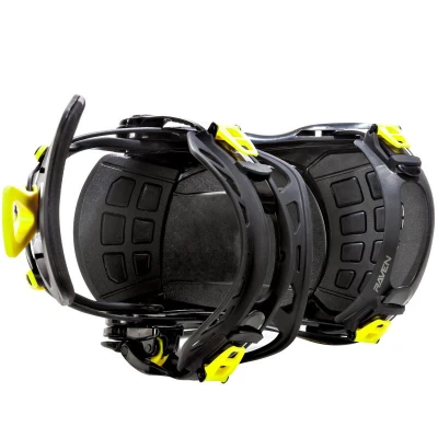 Raven Fastec FT360 black/lime snowboardové vázání