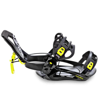 Raven Fastec FT360 black/lime snowboardové vázání