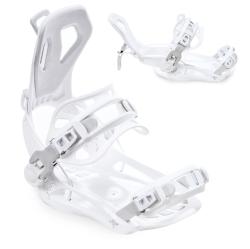 Raven Fastec FT360 white snowboardové vázání + sleva 200,- na příslušenství