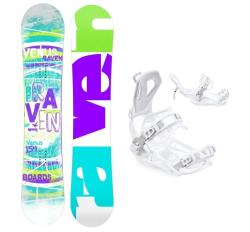 Raven Venus dámský snowboard + Raven Fastec FT360 white vázání Raven Venus dámský snowboard + Raven Fastec FT360 white vázání