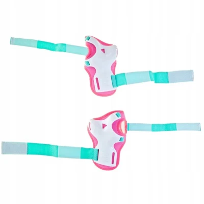 Raven Verba Mint/Pink, dětské sada chráničů POUZE M (VÝPRODEJ)