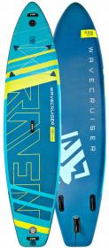 Raven WaveCruiser 11′5″ Blue/Lime 350cm paddleboard set