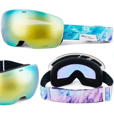 Raven X200 Magnetic White snowboardové brýle