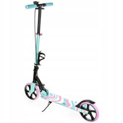 Raven Zea Mint/Pink ABEC9 200mm koloběžka s ruční brzdou