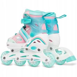Raven Zoya Mint 3v1 dětské kolečkové brusle - LED kolečka