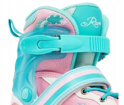 Raven Zoya Mint 3v1 dětské kolečkové brusle - LED kolečka