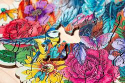 Ravensburger DŘEVO Puzzle 150 dílků Barevná liška 27x20cm skládačka