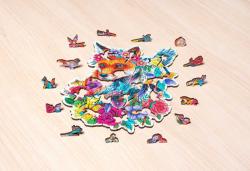 Ravensburger DŘEVO Puzzle 150 dílků Barevná liška 27x20cm skládačka