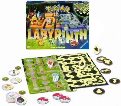Ravensburger HRA Labyrinth Pokémon noční edice svítí ve tmě 2v1 Ravensburger HRA Labyrinth Pokémon noční edice svítí ve tmě 2v1