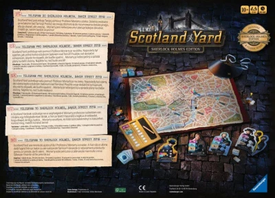Ravensburger Hra Scotland Yard Sherlock Holmes (společenská hra)