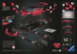 Ravensburger Puzzle 3D Auto Ferrari SF 90 Stradale 108 dílků