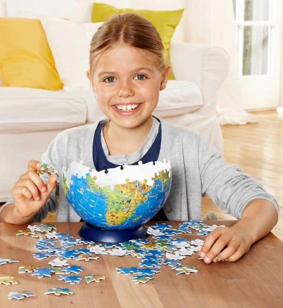 Ravensburger Puzzle 3D Dětský globus 180 dílků 20cm AJ plast