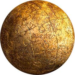 Ravensburger Puzzle 3D Sluneční soustava 8x puzzleball 522 dílků plast