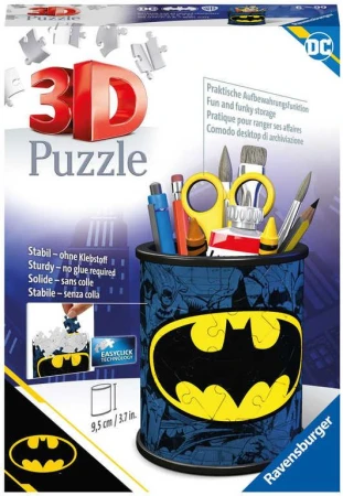 Ravensburger Puzzle 3D Stojan na tužky Batman 54 dílků skládačka Ravensburger Puzzle 3D Stojan na tužky Batman 54 dílků skládačka