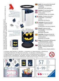 Ravensburger Puzzle 3D Stojan na tužky Batman 54 dílků skládačka