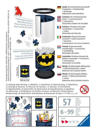 Ravensburger Puzzle 3D Stojan na tužky Batman 54 dílků skládačka