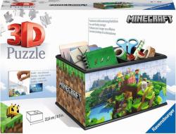 Ravensburger Puzzle 3D úložný box Minecraft 216 dílků plast Ravensburger Puzzle 3D úložný box Minecraft 216 dílků plast