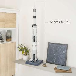 Ravensburger Puzzle 3D Vesmírná raketa Saturn V 440 dílků 70x50cm skládačka