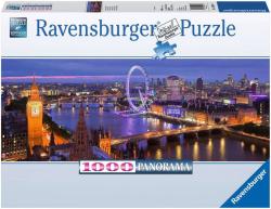 Ravensburger Puzzle panoramatické Noční Londýn 1000 dílků 98x38cm