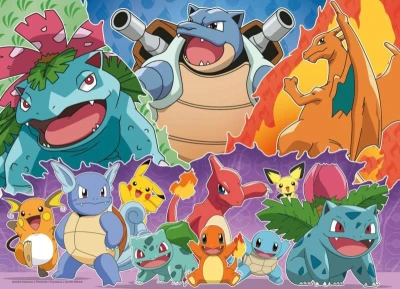 Ravensburger Puzzle Pokémon 4x 100 dílků 36x26cm skládačka 4v1