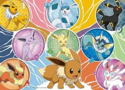 Ravensburger Puzzle Pokémon 4x 100 dílků 36x26cm skládačka 4v1