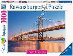 Ravensburger Puzzle San Francisco most 1000 dílků 70x50cm skládačka