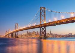 Ravensburger Puzzle San Francisco most 1000 dílků 70x50cm skládačka