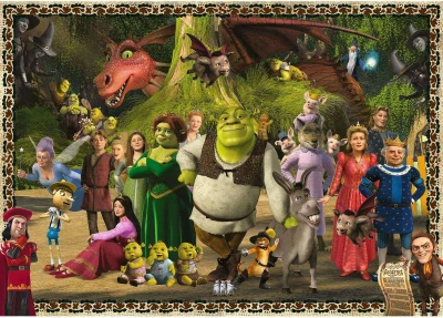 Ravensburger Puzzle Shrek Evergreen 1000 dílků 70x50cm skládačka