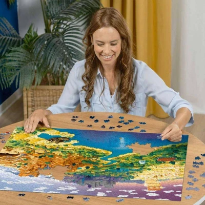 Ravensburger Puzzle Svět Minecraftu 1500 dílků 80x60cm skládačka