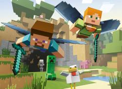 Ravensburger Puzzle XXL Minecraft Dobrodružství 200 dílků 49x36cm