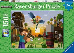 Ravensburger Puzzle XXL Minecraft Stavba a dobrodružství 150 dílků 49x36cm Ravensburger Puzzle XXL Minecraft Stavba a dobrodružství 150 dílků 49x36cm