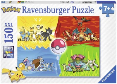 Ravensburger Puzzle XXL Pokémoni 49x36cm skládačka 150 dílků Ravensburger Puzzle XXL Pokémoni 49x36cm skládačka 150 dílků