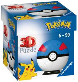 Ravensburger Puzzleball 3D Pokeball skládačka 54 dílků Pokémon