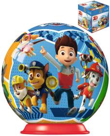 Ravensburger Puzzleball 3D skládačka 54 dílků Tlapková Patrola 3 druhy