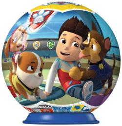 Ravensburger Puzzleball 3D skládačka 54 dílků Tlapková Patrola 3 druhy