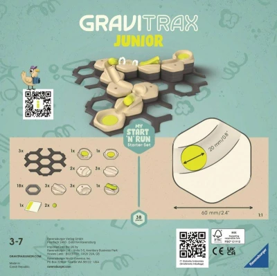 Ravensburger Stavebnice GraviTrax Junior set Startovací sada + Frozen 2v1