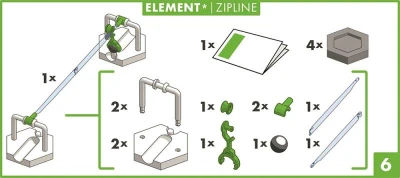Ravensburger Stavebnice GraviTrax Lanovka 2.0 rozšíření ke koulodráze