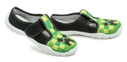 Raweks Borys B8 zeleno čierne detské papuče