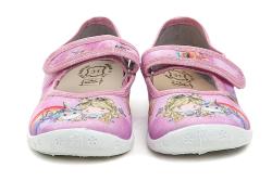 Raweks Dorotka D2 růžové dívčí baleríny