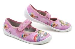 Raweks Dorotka D2 růžové dívčí baleríny