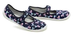 Raweks Dorotka D34 modro ružové dievčenské baleríny