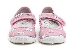 Raweks Dorotka D46 tmavě růžové dívčí baleríny