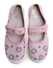 Raweks Dorotka D49 ružové dievčenské baleríny