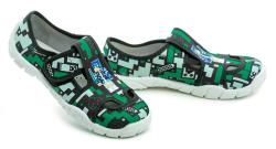Raweks Igor 11 zelené detské plátené papuče