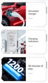 RC auto Audi RS e-tron GT na dálkové ovládání - červená