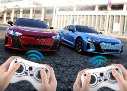 RC auto Audi RS e-tron GT na dálkové ovládání - červená