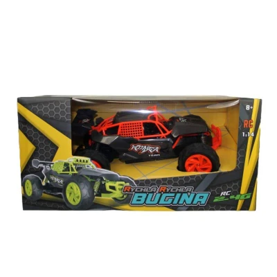 RC Auto bugina vysokorychlostní 1:14 25km/h 2 barvy USB dobíjení